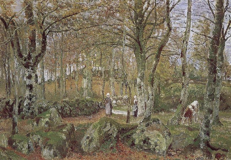 Camille Pissarro landscape France oil painting art